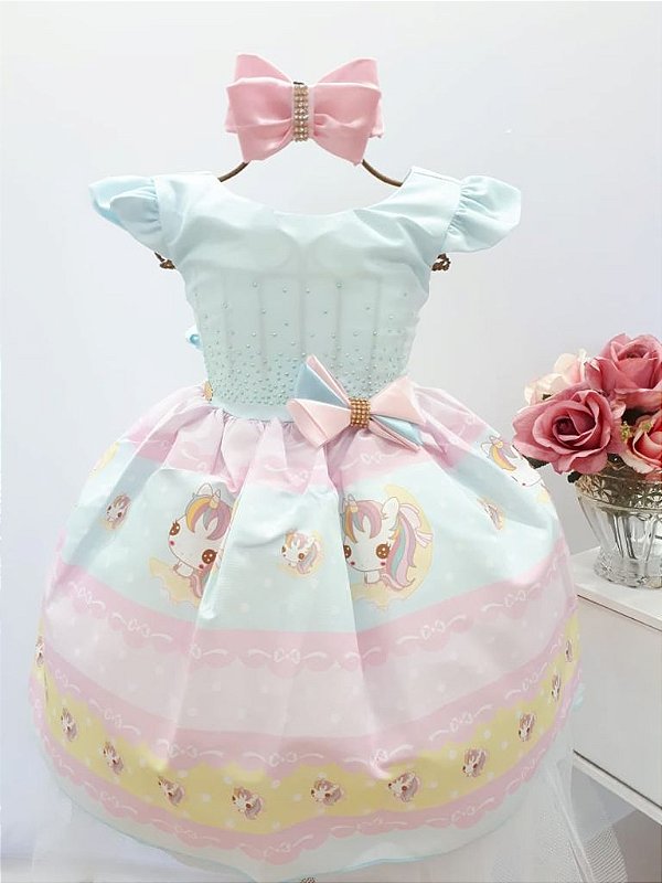 Vestido Unicórnio Baby