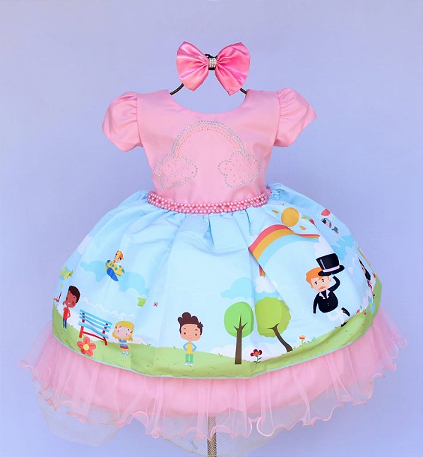 Vestido Mundo Bita Rosa