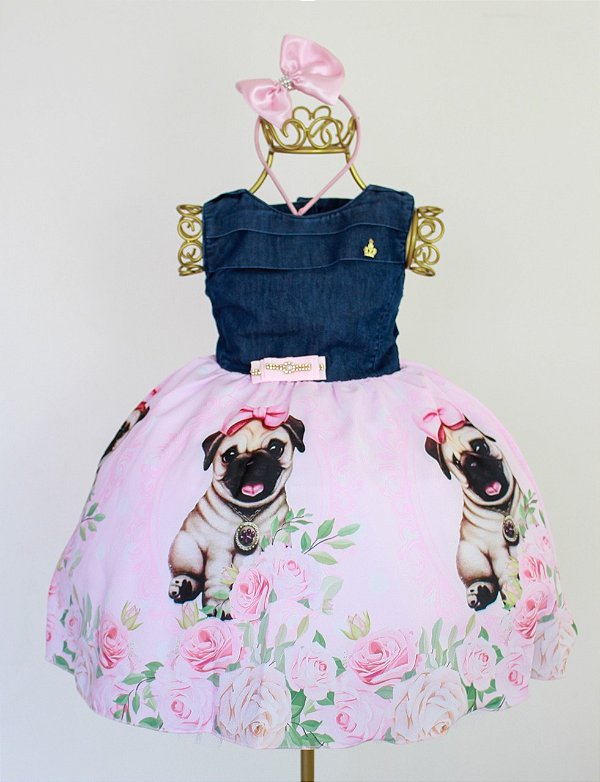 Vestido Jeans Cachorrinho