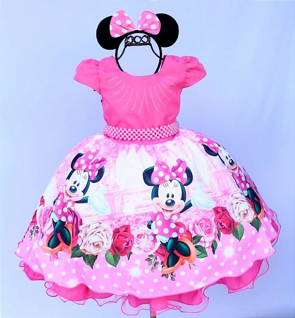 Vestido Minnie Pink