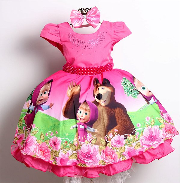 Vestido Festa Masha Pink