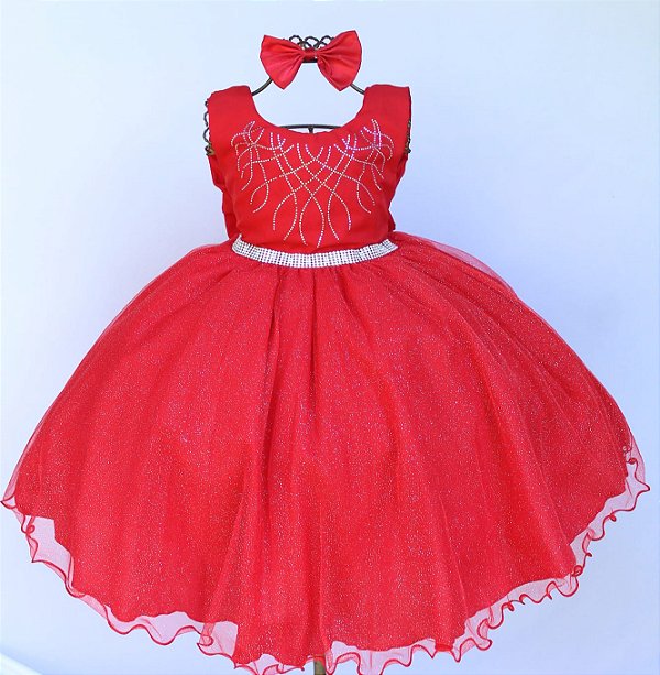 Vestido Vermelho Regata