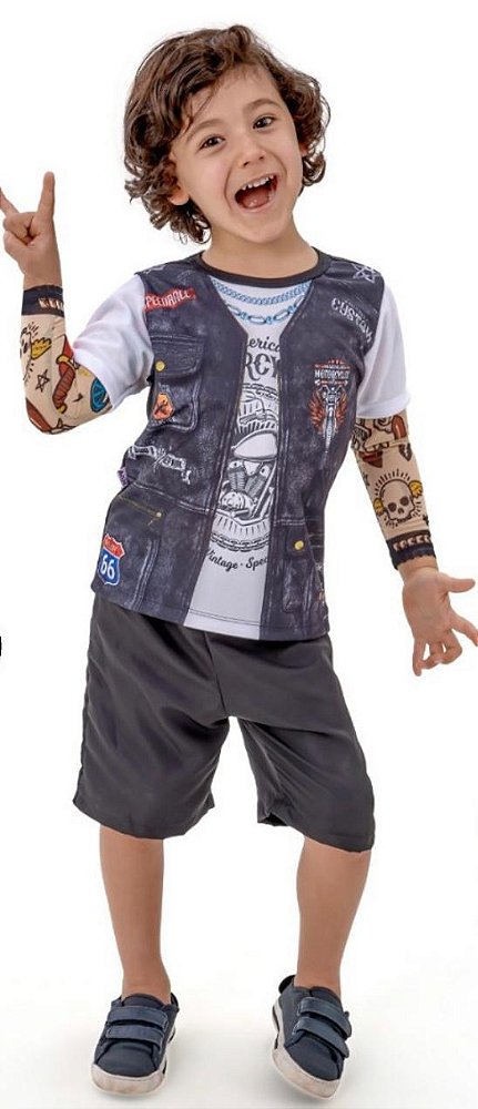 Fantasia Rock Menino