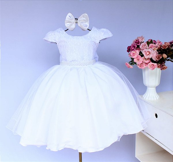 Vestido Branco Renda