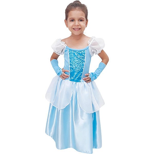 Fantasia Azul Cinderela