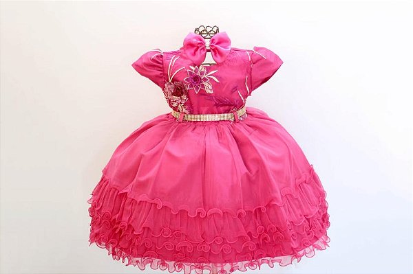 Vestido Pink Menina Bonita
