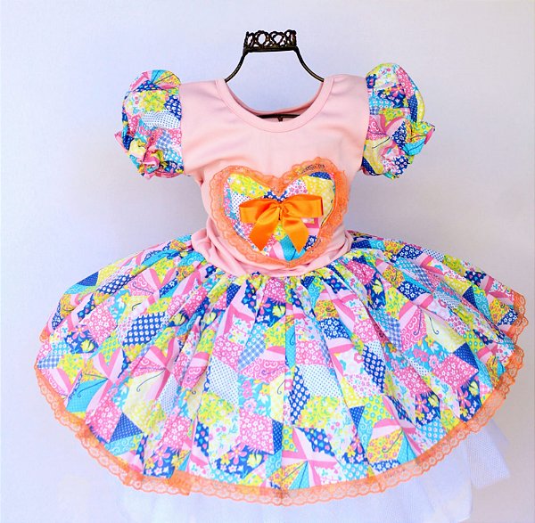 Vestido Fantasia Festa Junina