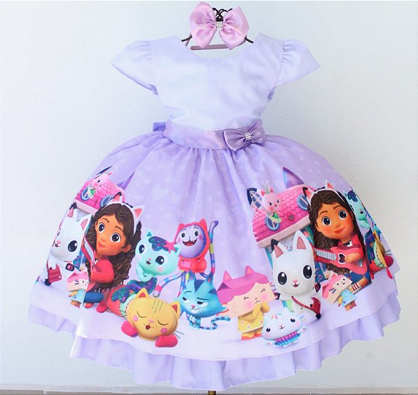 Vestido A Casa Mágica Da Gabby