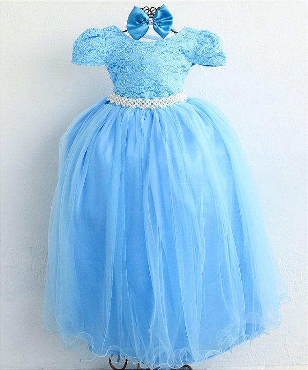 Vestido Longo Luxo.