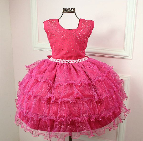 Vestido Festa Luxo.