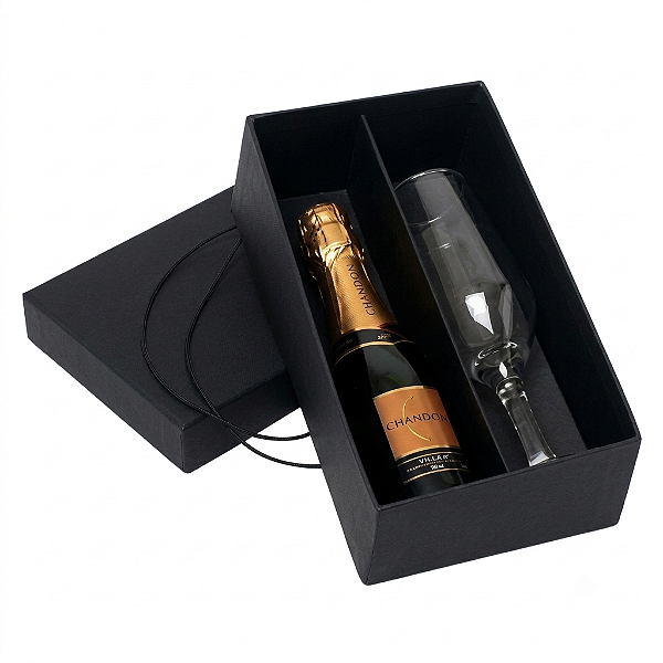 Embalagem Cartonada Chandon Baby / 01 Taça - Medida 22x13xx7