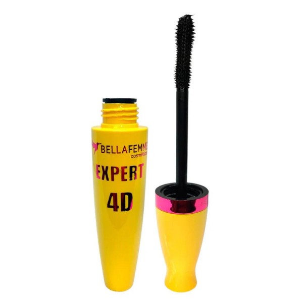 Máscara para Cílios 4D - Mais Volume - Bella Femme