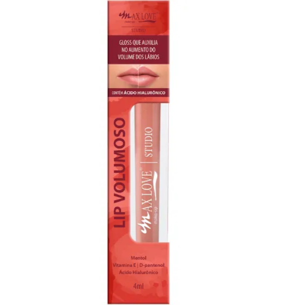 Lip Gloss Volumoso - Cor 12 - Max Love