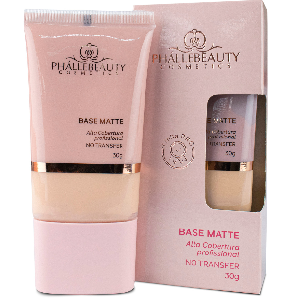 Base Matte - Cor 02 - Phállebeauty