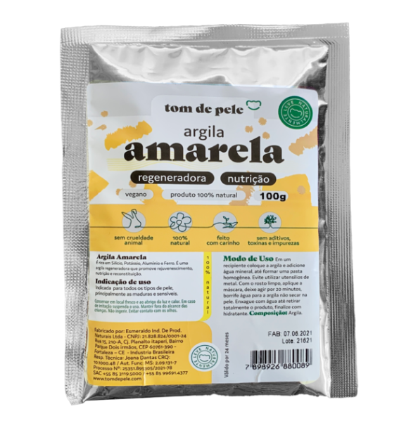 Argila Amarela - Tom de Pele