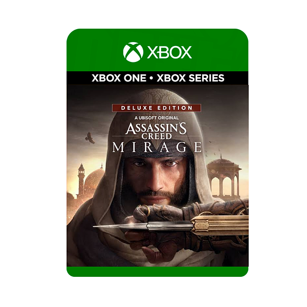 Assassin's Creed Mirage Deluxe - Xbox One & Series - Mídia Digital