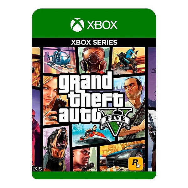 Gta V - Xbox One & Series - Mídia Digital