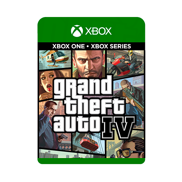 Gta IV - Xbox One & Series - Mídia Digital