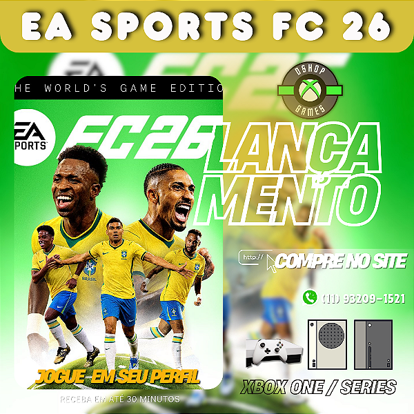 Ea Sports FC 26 - Xbox One & Series - Mídia Digital