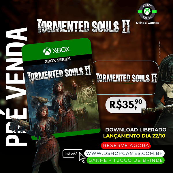 Tormented Souls II - Xbox Series S/X Mídia Digital