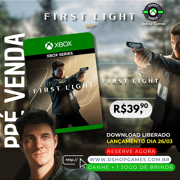007 First Light - Xbox Series S/X Mídia Digital