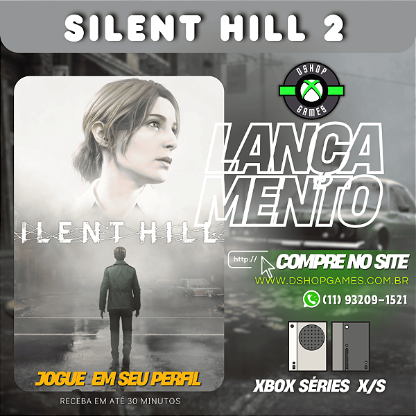 Silent Hill 2 - Xbox Series S/X Mídia Digital