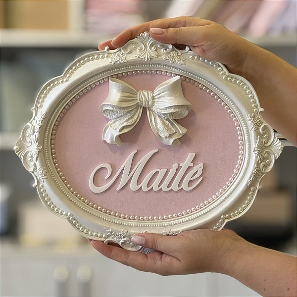 Guirlanda maternidade laço