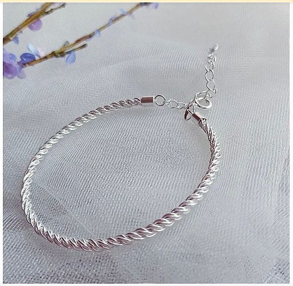 Bracelete Catena - Prata - Antialérgico