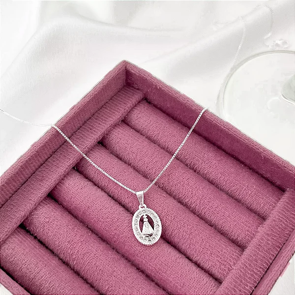 Colar Medalha - Nossa Senhora Aparecida