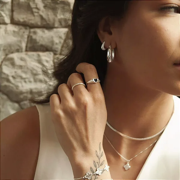 Argolinhas Croissant