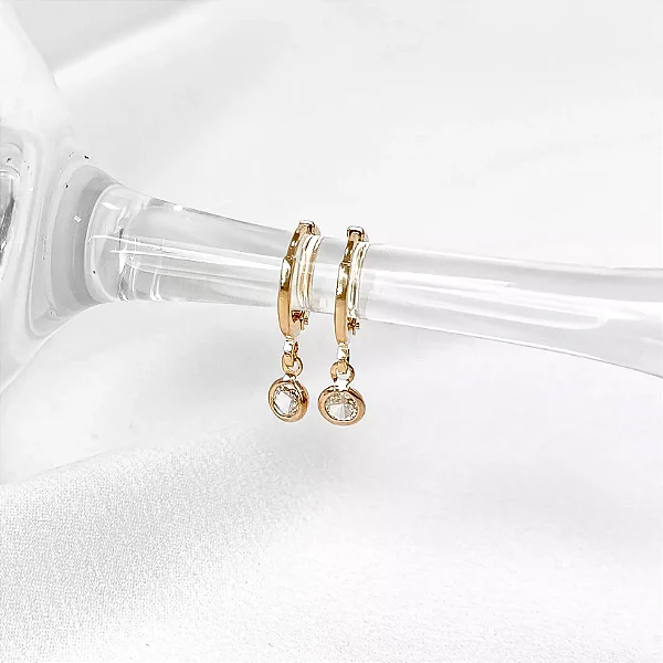 Argolinhas Ponto de Luz - Douradas