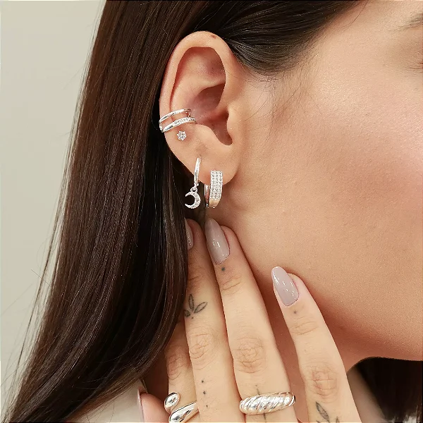 Argolinhas Cravejadas