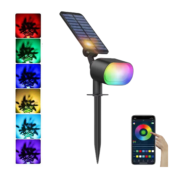 LUMINARIA SOLAR SMART APP BLUETOOTH