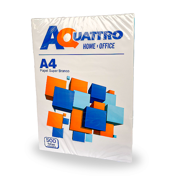 Papel Sulfite A4 - Pacote com 500 folhas - Aquattro - Torga Mix