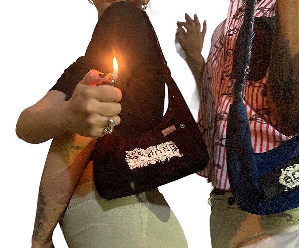 Bolsa Baguete - Upcycling (INDISPONÍVEL)