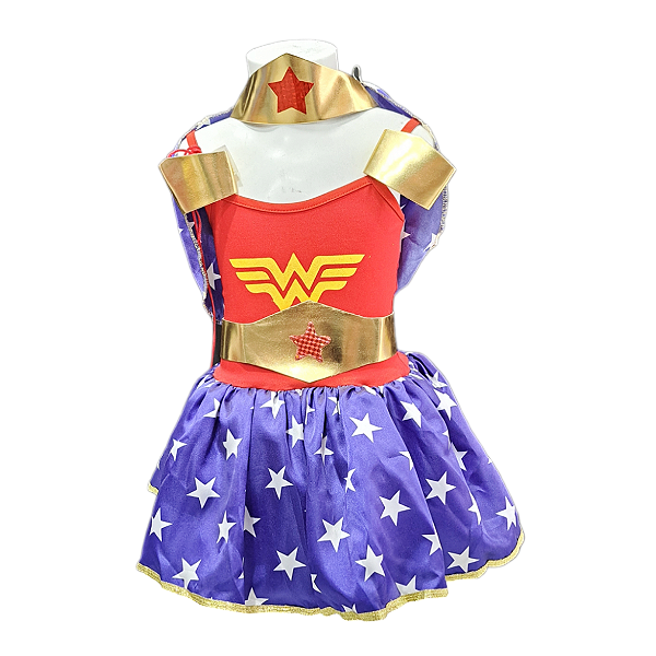 Fantasia Infantil Menina Maravilha