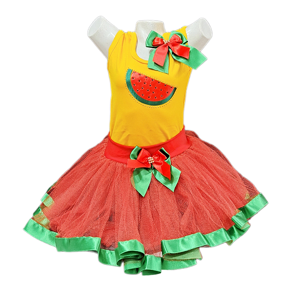 Fantasia Infantil Menina Melancia
