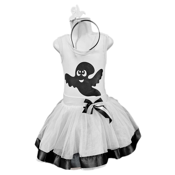 Fantasia Infantil Menina Fantasminha