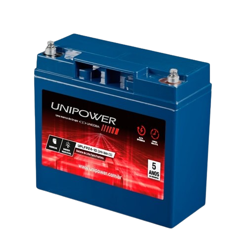 BATERIA DE LÍTIO 24V 10ah UNIPOWER - UPLFP2410