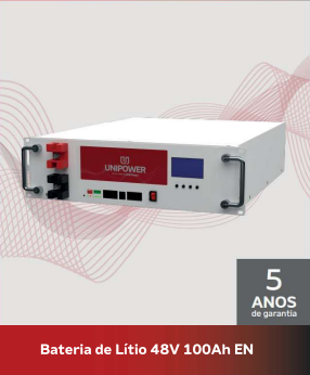 BATERIA DE LÍTIO 48V 100ah EN UNIPOWER - UPLFP48100EN