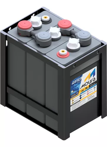 BATERIA TRACIONÁRIA MOURA 6V 225AH - MTX225
