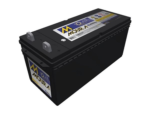 Bateria Estacionária Moura Solar 12MS162 – 12V 162Ah
