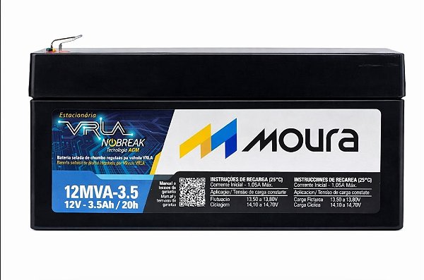 BATERIA SELADA 12V 3,5AH 12MVA3,5 VRLA