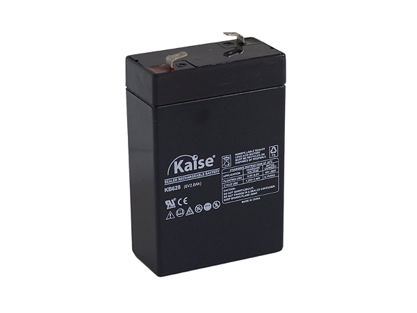 BATERIA SELADA 6V 2,8ah KAISE - VRLA AGM