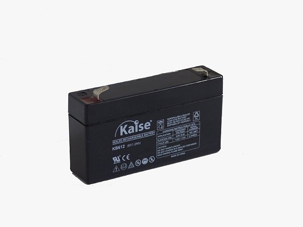 BATERIA SELADA 6V 12AH KAISE