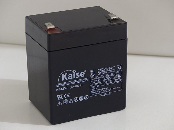 BATERIA SELADA 12V 5AH KAISE - VRLA AGM