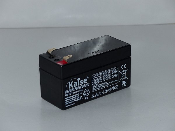 BATERIA SELADA 12V 1,2AH KAISE VLRA AGM