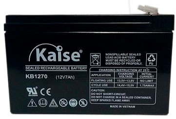 BATERIA SELADA 12V 7AH KAISE - VRLA AGM