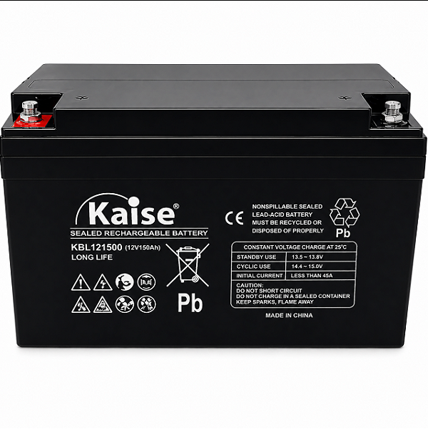 BATERIA SELADA 12V 150AH KAISE - VRLA AGM