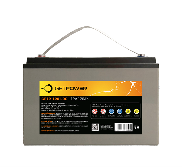 BATERIA SELADA 12V 120Ah LDC GETPOWER - VRLA AGM